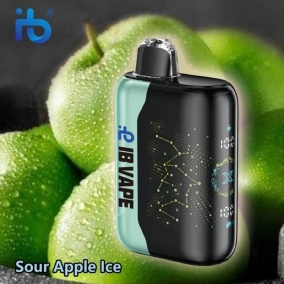 Ekşi Elma Buz Aromalı 35.000 Puff E-Sigara | Ferah ve Tatlı